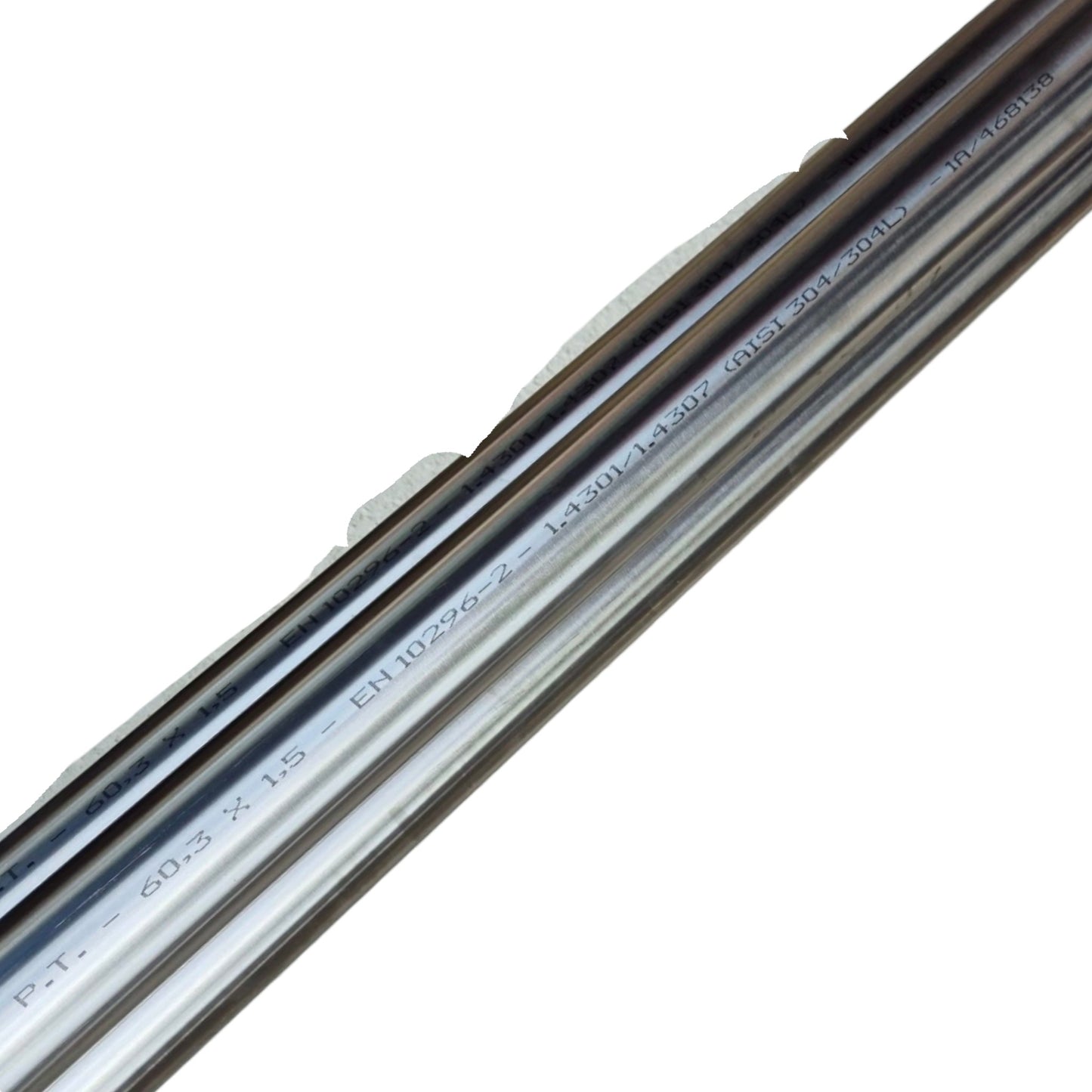 Tube Inox 60.3mm x 1.5mm - 1 Mètre 304L