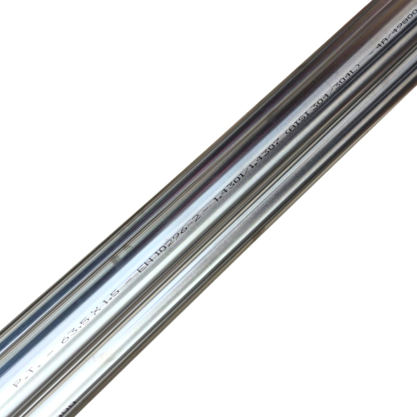 Tube Inox 63.5mm x 1.5mm - 1 Mètre 304L